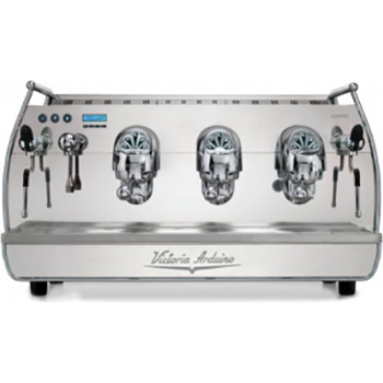 Кофемашина-автомат VICTORIA ARDUINO ADONIS 3GR WHITE PEARL, 380V+HIGH GROUPS ― NUOVA SIMONELLI (Нуова Симонелли)