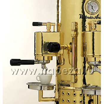 Кофемашина-полуавтомат VICTORIA ARDUINO VENUS BAR 3S BRASS, 220V ― NUOVA SIMONELLI (Нуова Симонелли)