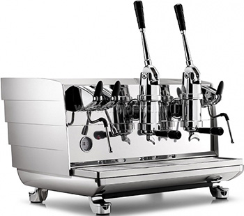 Кофемашина традиционная VICTORIA ARDUINO VA 358 WHITE EAGLE LEVA 2 GR 380V, STEELUX+LED ― NUOVA SIMONELLI (Нуова Симонелли)