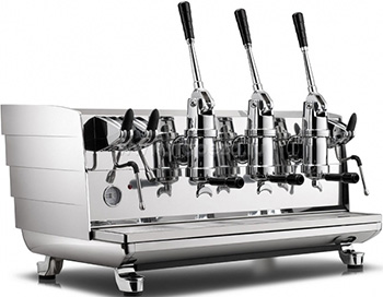 Кофемашина традиционная VICTORIA ARDUINO VA 358 WHITE EAGLE LEVA 3 GR 380V, STEELUX+CUPWARMER+LED ― NUOVA SIMONELLI (Нуова Симонелли)