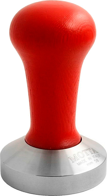 Темпер MOTTA с красной ручкой ― NUOVA SIMONELLI (Нуова Симонелли)