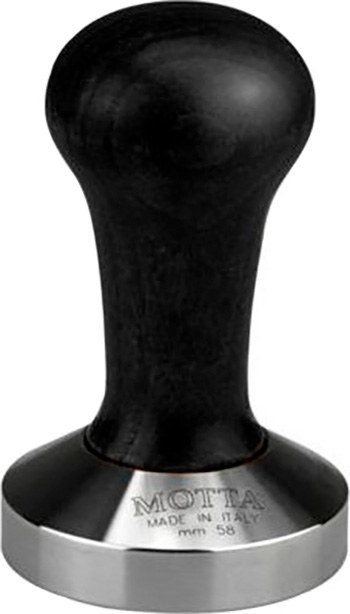 Темпер MOTTA с чёрной ручкой ― NUOVA SIMONELLI (Нуова Симонелли)